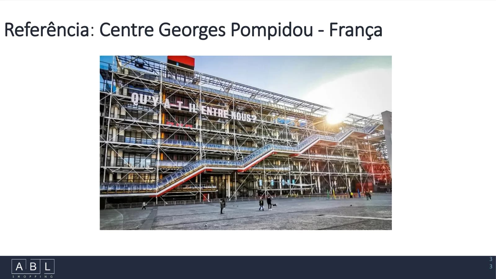 Centre Georges Pompidou — fachada, em Paris